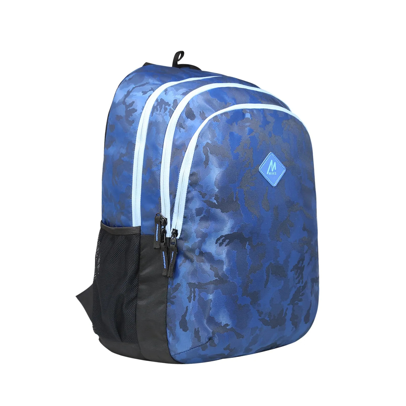 Mike Cosmo Casual Backpack - Camo Blue