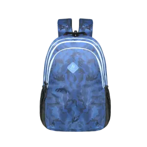 Mike Cosmo Casual Backpack - Camo Blue