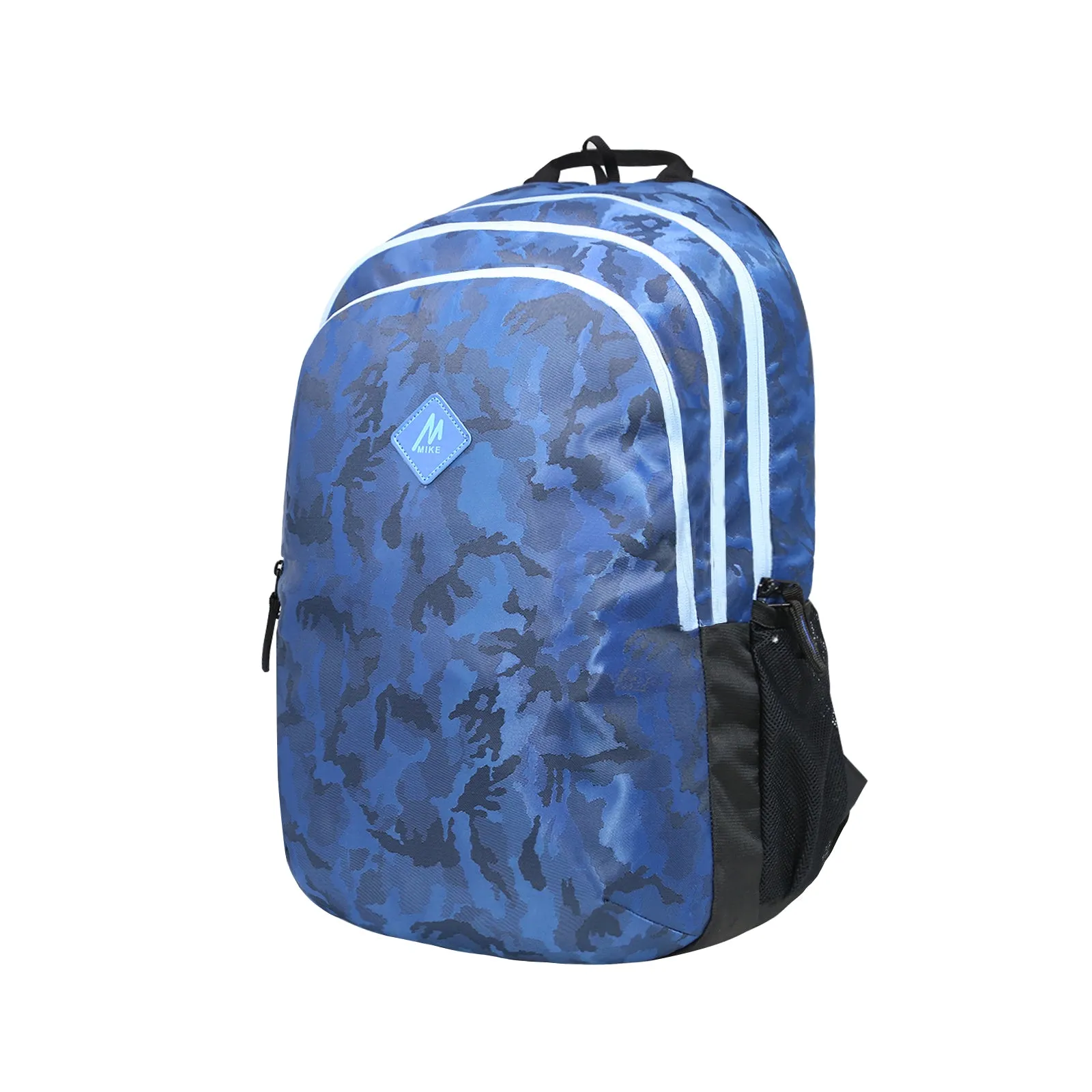 Mike Cosmo Casual Backpack - Camo Blue