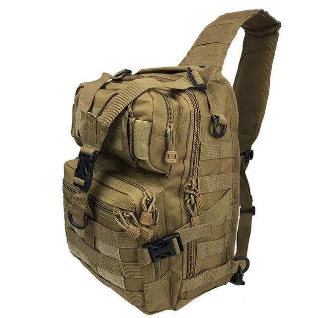 Military Tactical Assault Pack Sling Backpack