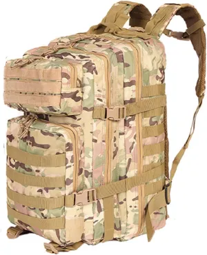 Military Tactical Backpacks 45L Assault Pack Bag Large Rucksack with MOLLE Webbing System For Men Camping Hiking Trekking