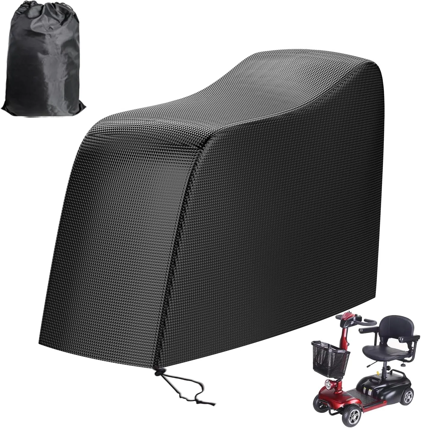 Mobility Scooter Cover,Scooter Storage Cover,Mobility Scooter Covers Waterproof,Electric Scooter Cover,Cover for Mobility Scooter Accessories Protector from Waterproof Sunproof dustproof