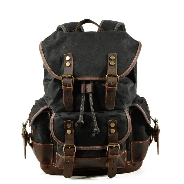 Model 14 MUCHUAN Leather Backpack