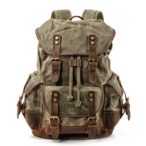 Model 14 MUCHUAN Leather Backpack