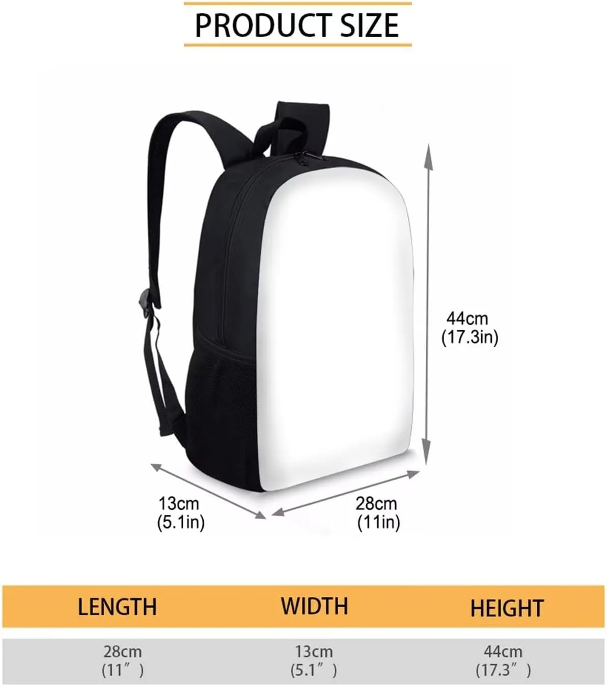 Modysero 17 Inch Funny Backpack for Girls Boys Cool Tiger School Bags with Smooth Zipper Large Capacity Lightweight Student Bookbag with Pockets