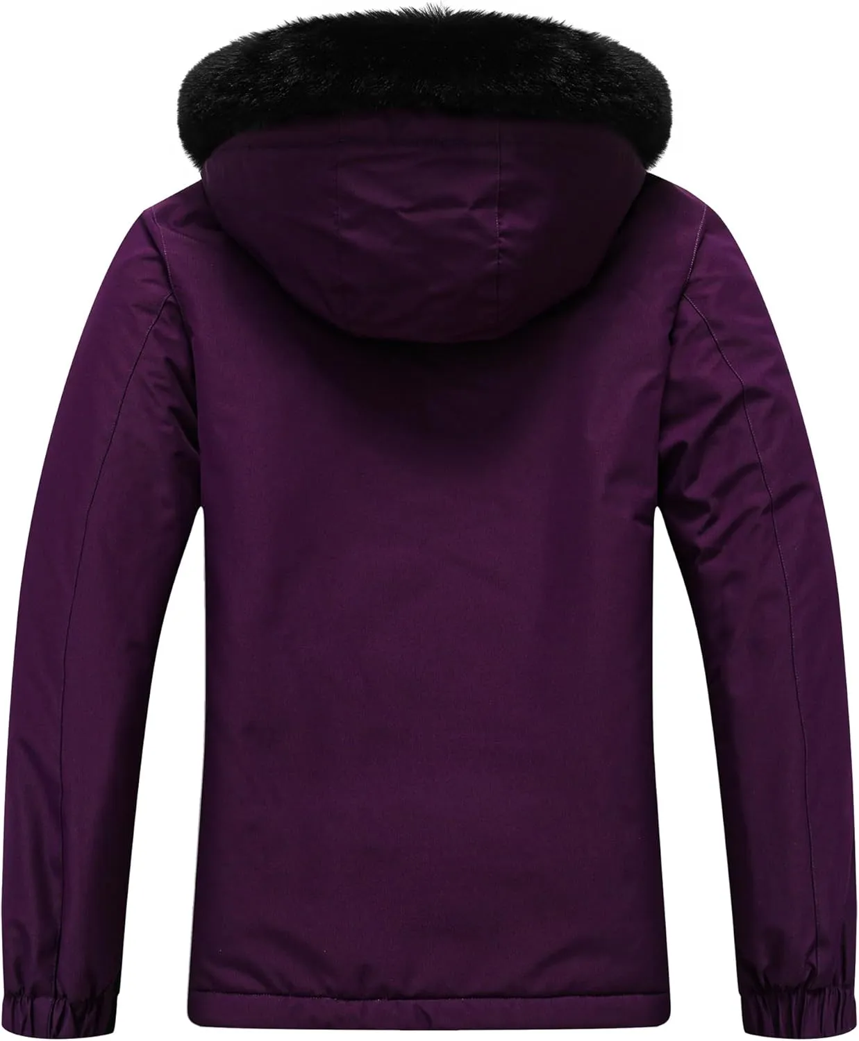 MOERDENG Women's Waterproof Snow Ski Jacket Warm Winter Coat Insulated Snowboarding Jacket Softshell Hiking Jacket