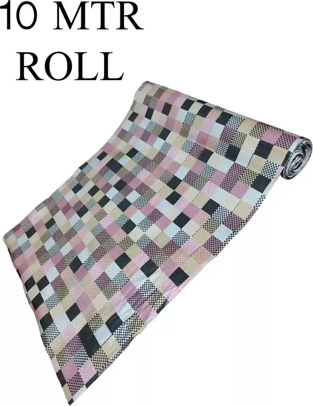 Mopak Decor Polyester Solid Chess Fridge Mat & Cover - Pack of 1 (10Meter).