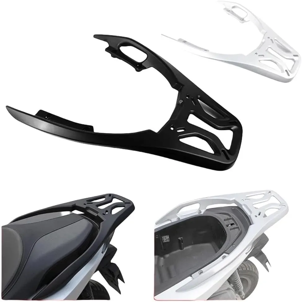 Motorcycle Luggage Bracket Black/Silver Rear Luggage Rack Carrier Mount for Forza350 Forza350 NSS 350 Motorcycle Shelf Her Accessories