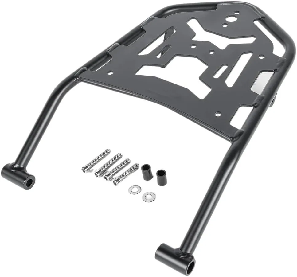 Motorcycle Rear Rack for CRF300L Rear Luggage Cargo Rack Carrier Mount Backrest for CRF 250 for Rally 2017-2020 Motorcycle for CRF 300L 2021 Shelf Holder