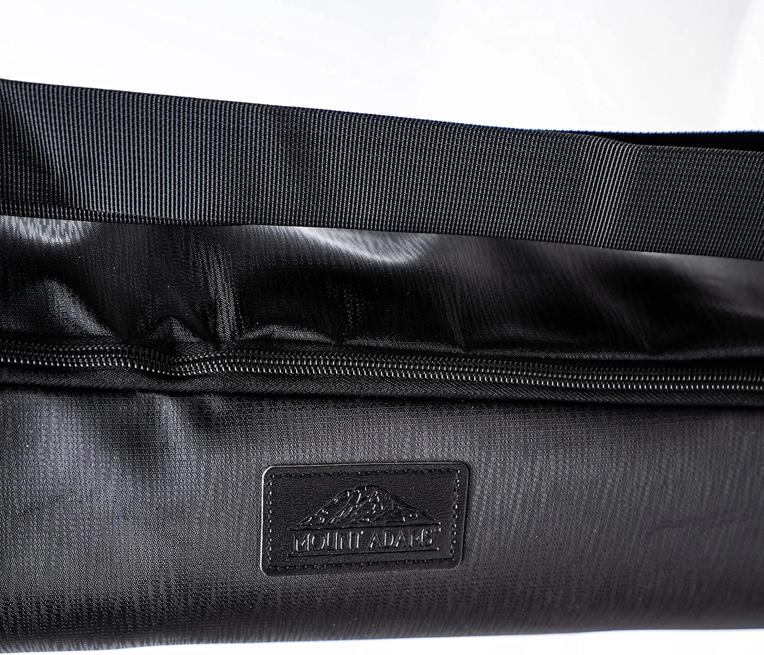Mount Adams Yoga Mat Bag, Fits Mats up to 74" x 26" x 6mm, Sling Bag with Interior Pocket and Adjustable Carry Strap, Stain Resistant Exercise Mat Carrier for Pilates, Yoga, and Workout