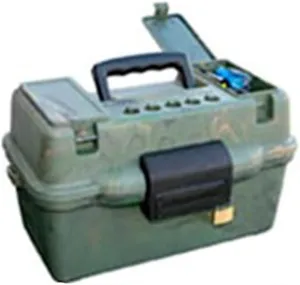 MTM SF100D-09 Deluxe Shotshell Case, 100 Round, Waterfowl Accessory, Tough Box Design, Water Resistant Seal, USA Made, Camo