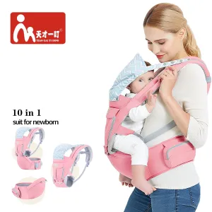 Multifunction Kangaroo Baby Carrier with Hood Sling