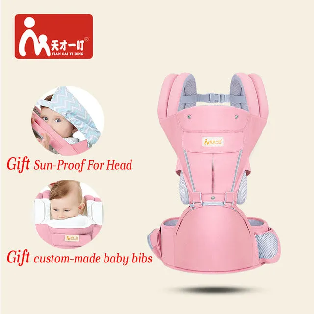 Multifunction Kangaroo Baby Carrier with Hood Sling