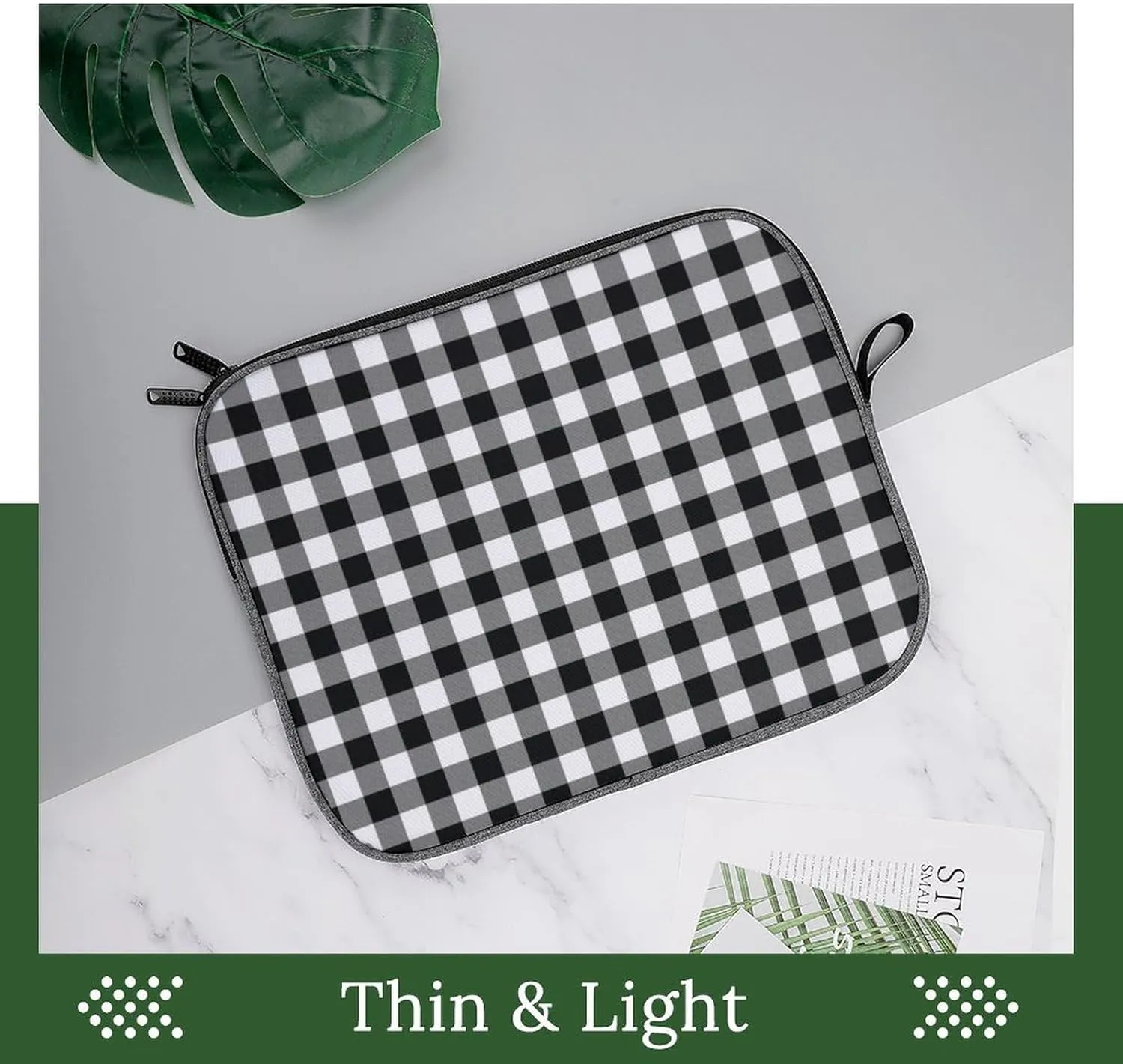 Murray Tartan Large Capacity Portable Laptop Case Unisex