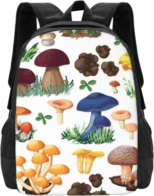 Mushroom Lightweight Packable Backpack Travel Casual Large Capacity Daypack Foldable Backpack For Men Women