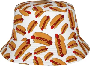 Music Rock Doodle Bucket Hat Beach Travel Fisherman Hat Packable Sun Hat Cap for Unisex Women Men