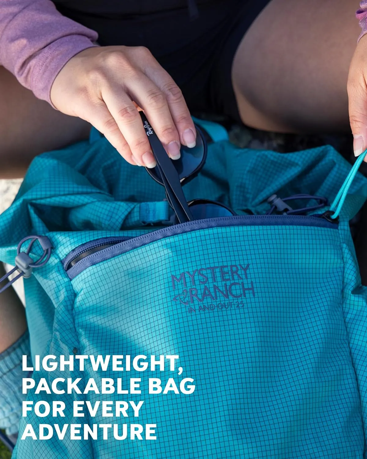 Mystery Ranch In and Out Packable Backpack - Lightweight Foldable Pack, Ponderosa, 18L