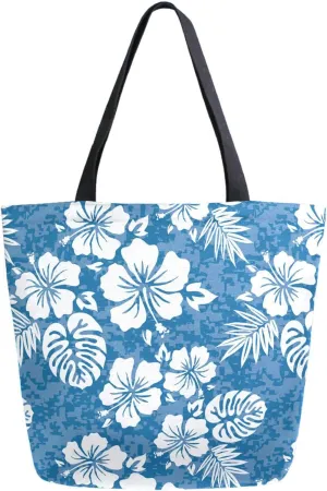 Naanle Cute Pattern Print Big Hand Bag Extra Large Shoulder Tote Bag for Beach Travel Weekender Gym Grocery Shopping