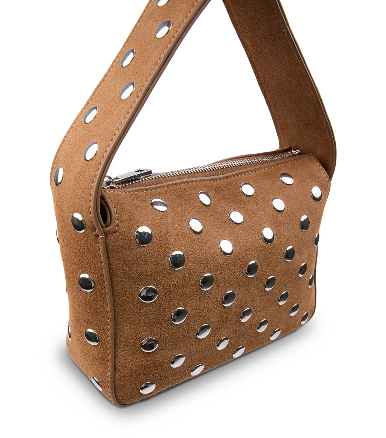 Natty Taupe Suede/Studs