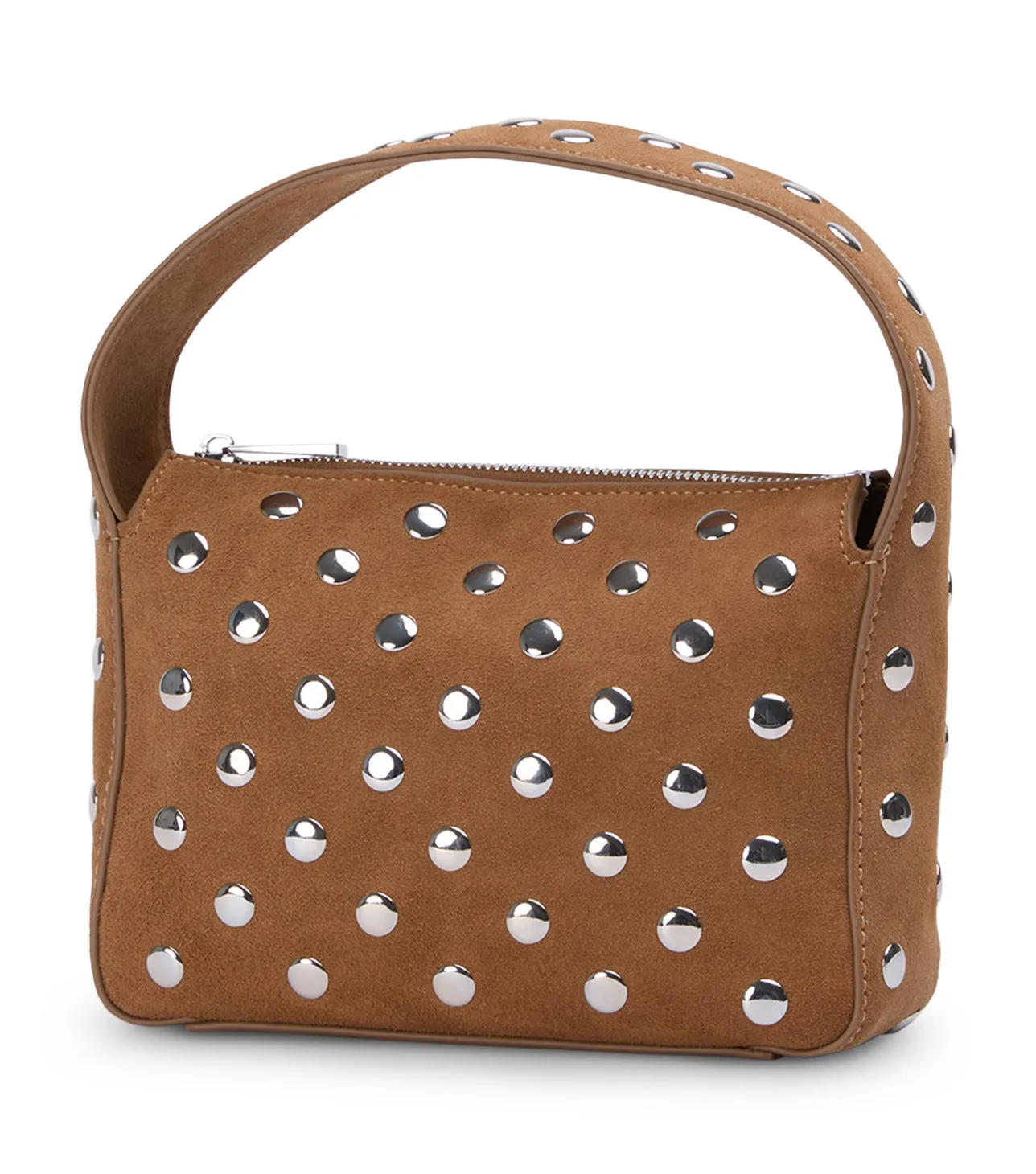 Natty Taupe Suede/Studs