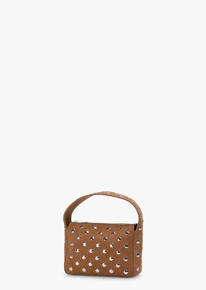 Natty Taupe Suede/Studs