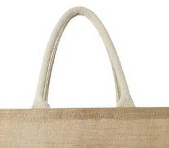 Natural Jute Cloth Handbag With Weeding (Set of 2)