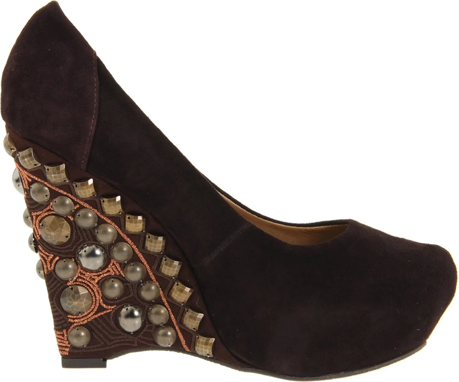Naughty Monkey Women's Vice Wedge Pump