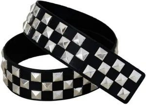 New Black White Casual Waistband Wild Punk Fashion Studded Rivet Belt Band New 39 inch