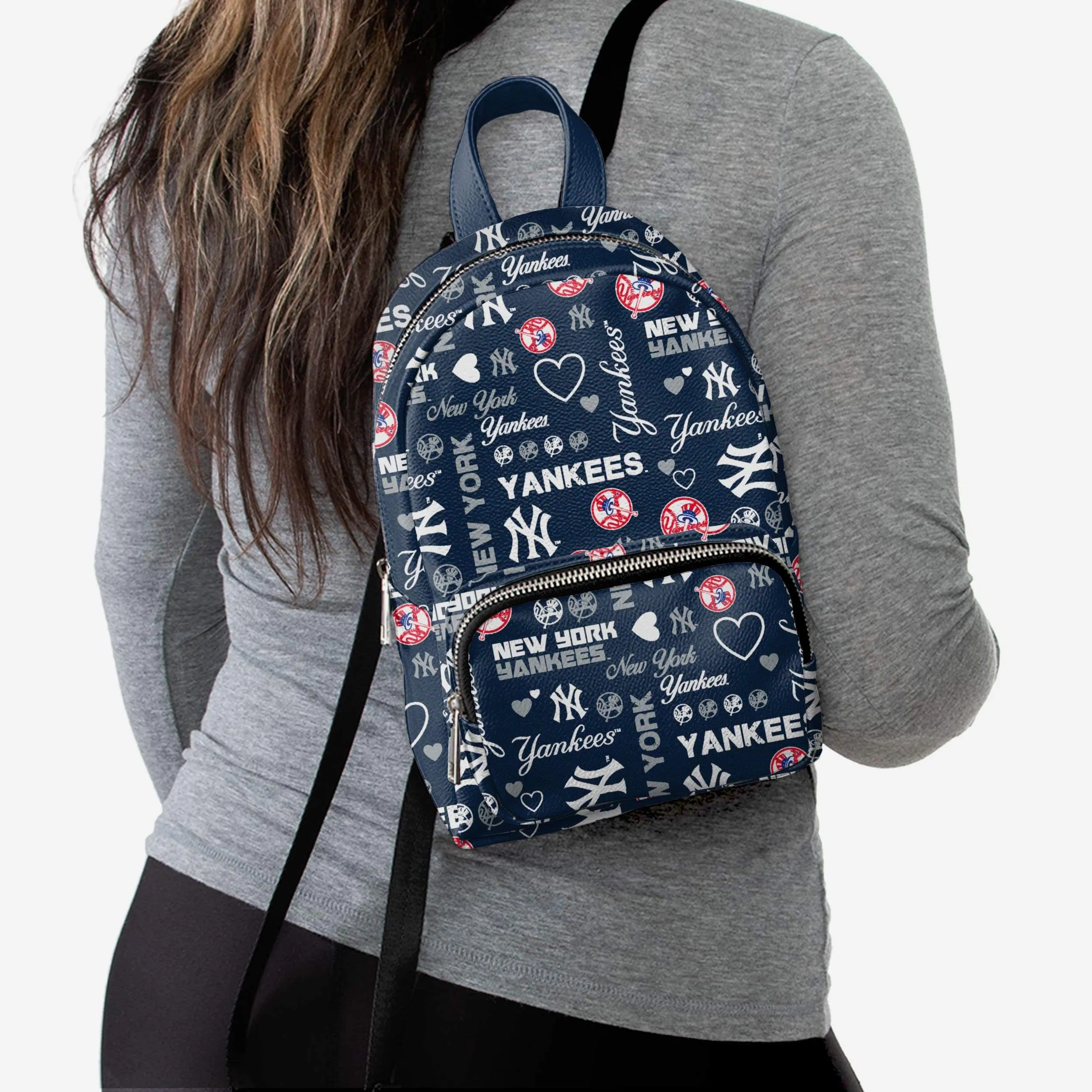 New York Yankees Logo Love Mini Backpack