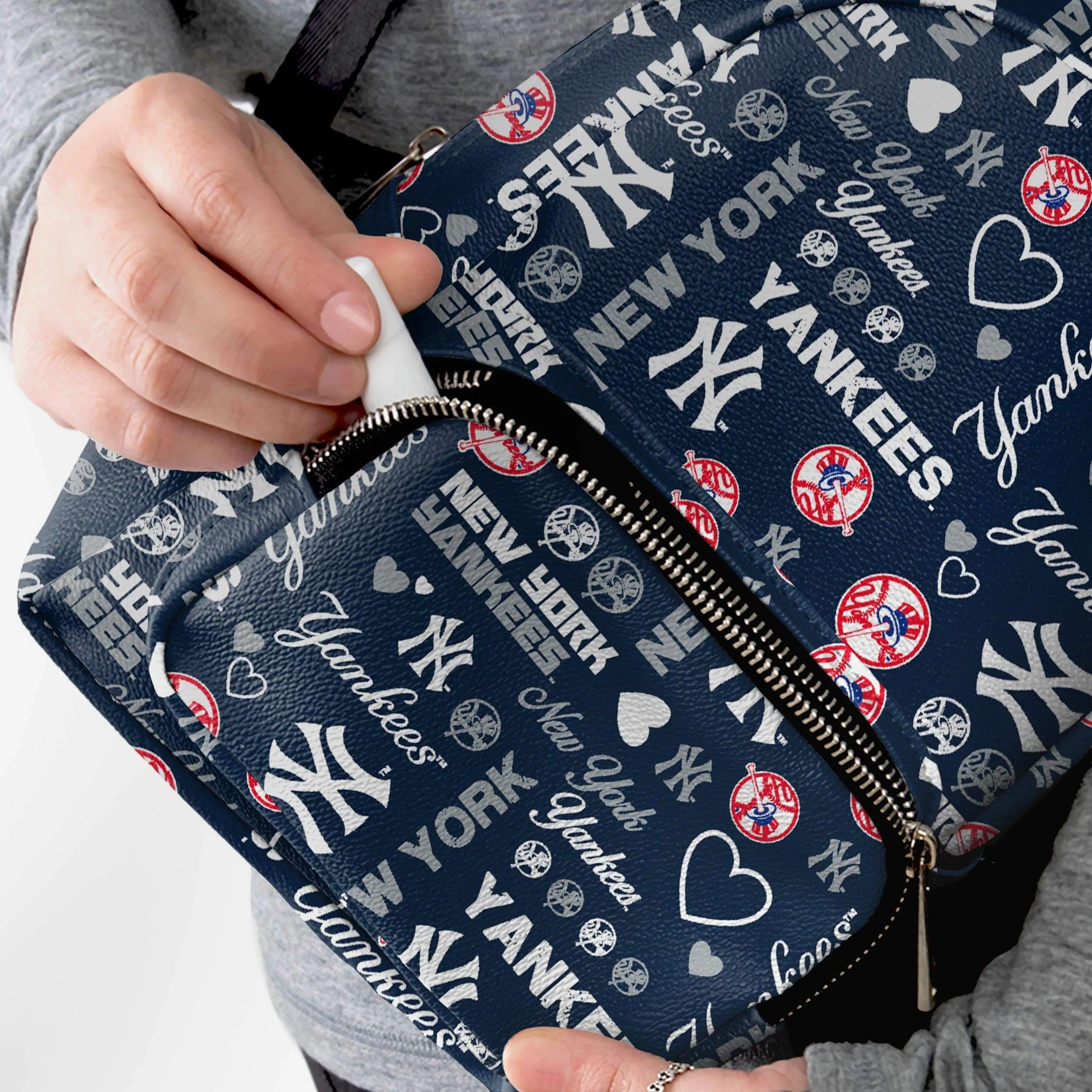New York Yankees Logo Love Mini Backpack