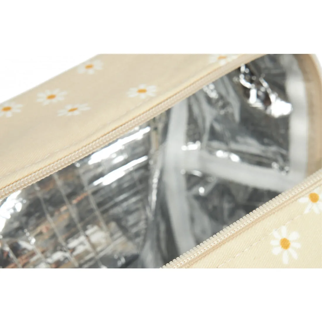 nobodinoz Sunshine XL Rectangular Cooler Bag Melon Vichy