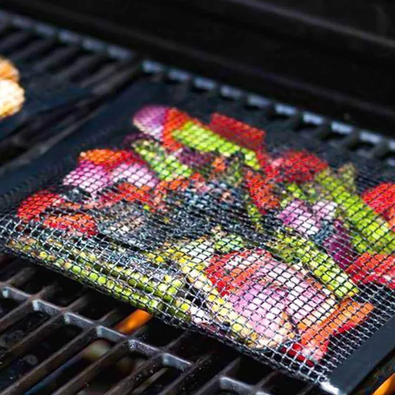 Non-stick BBQ Grill Mat - Reusable Grilling Accessory