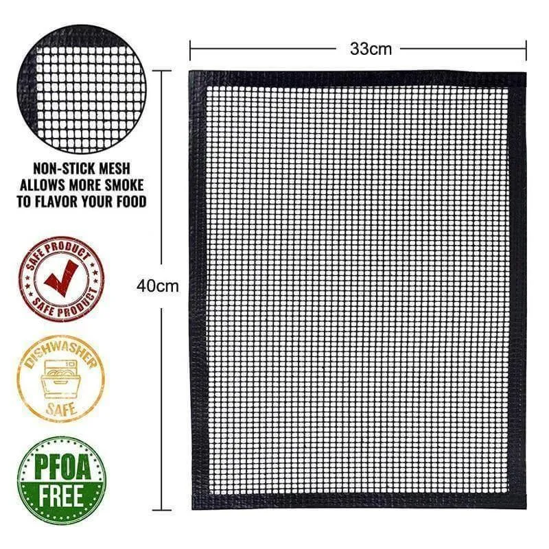 Non-stick BBQ Grill Mat - Reusable Grilling Accessory