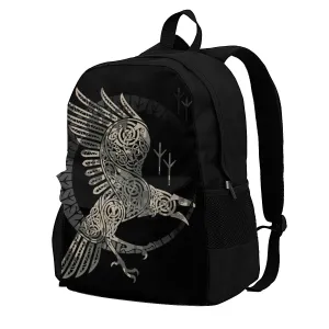 Norse Raven Large Capacity Viking Backpack