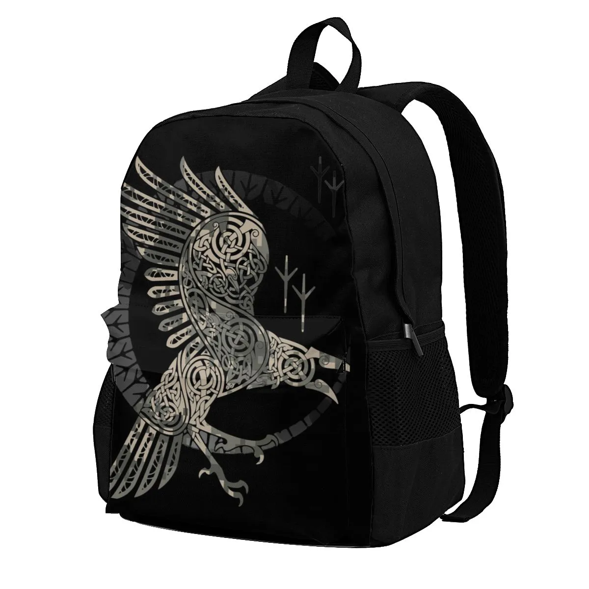 Norse Raven Large Capacity Viking Backpack