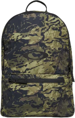 Oakley Backpacks The Freshman Packable Recycled Backpack, Tiger Camo Green, One Size
