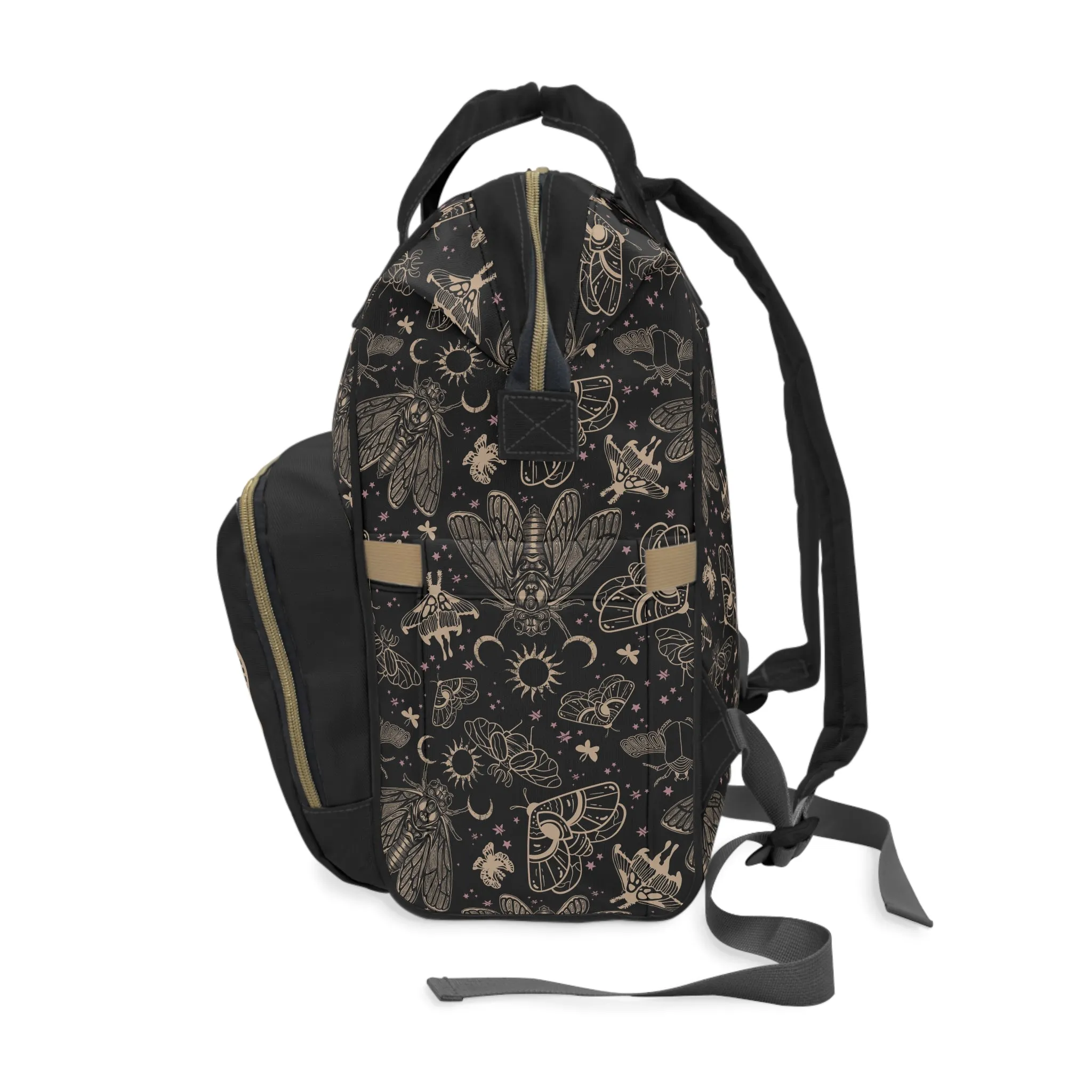 Occult Cicada Multifunctional Diaper Backpack