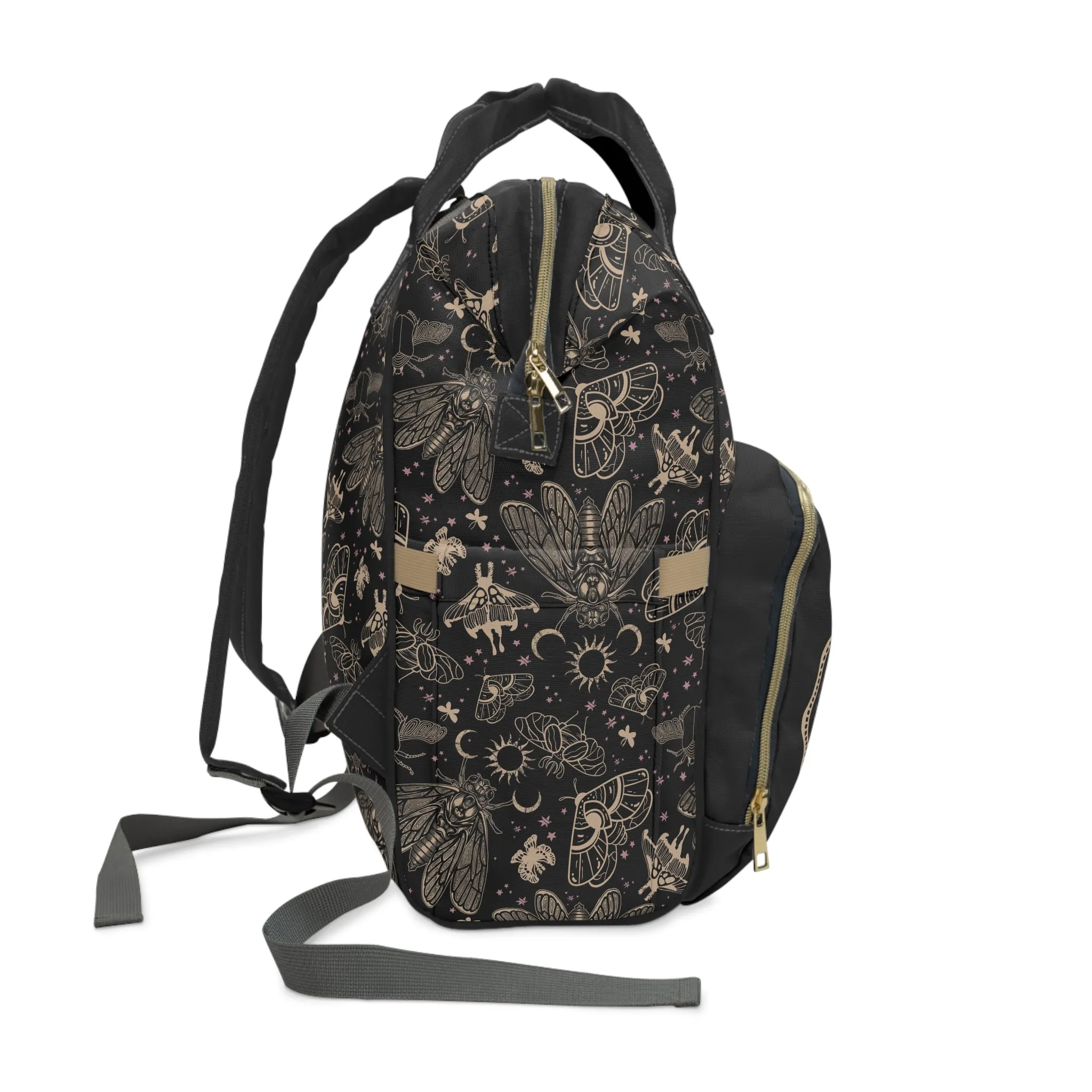 Occult Cicada Multifunctional Diaper Backpack