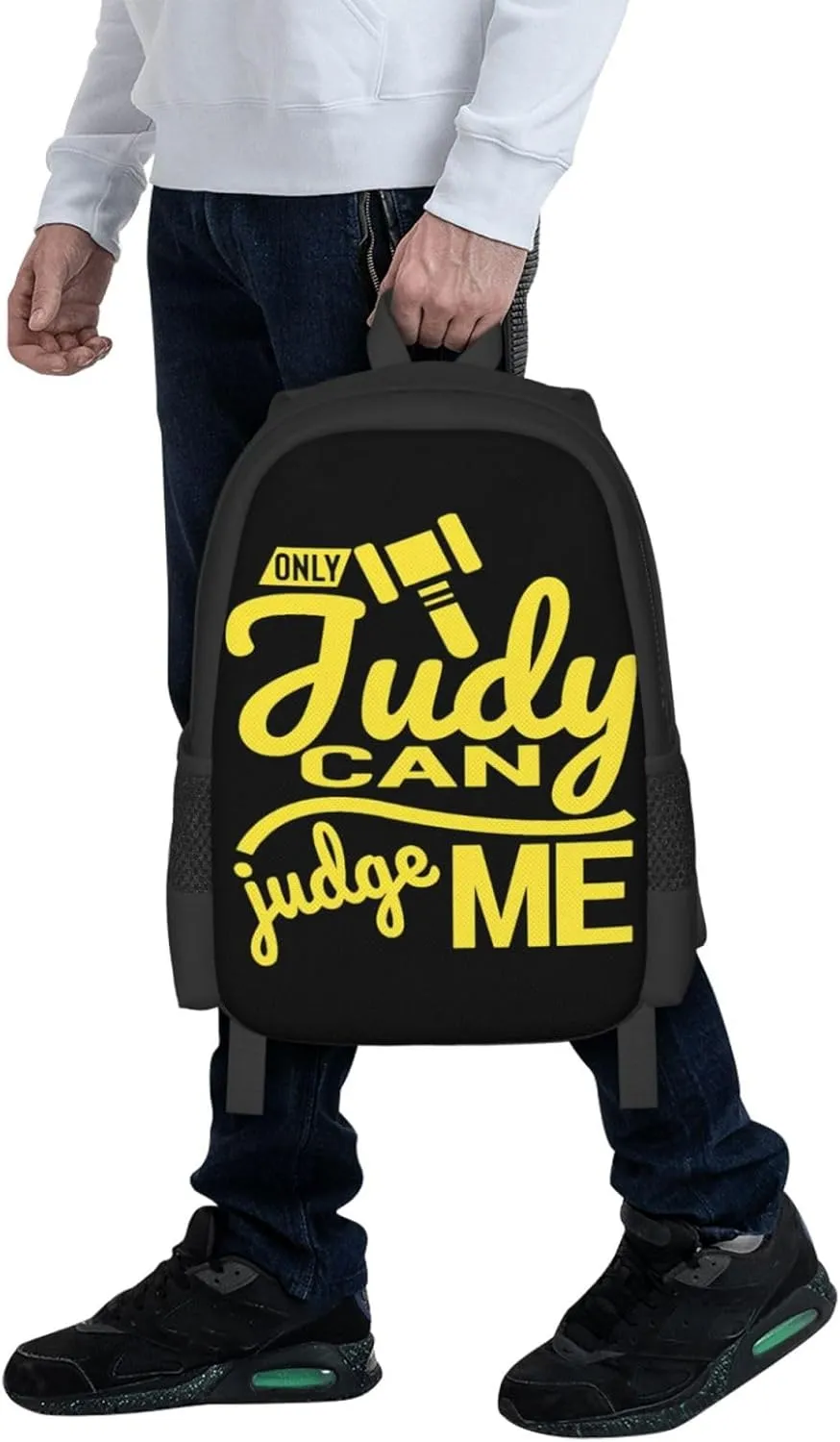 Only Judy Can Judge Me Backpack Lightweight Large Capacity Laptop Backpack Travel Backpacks for Unisex
