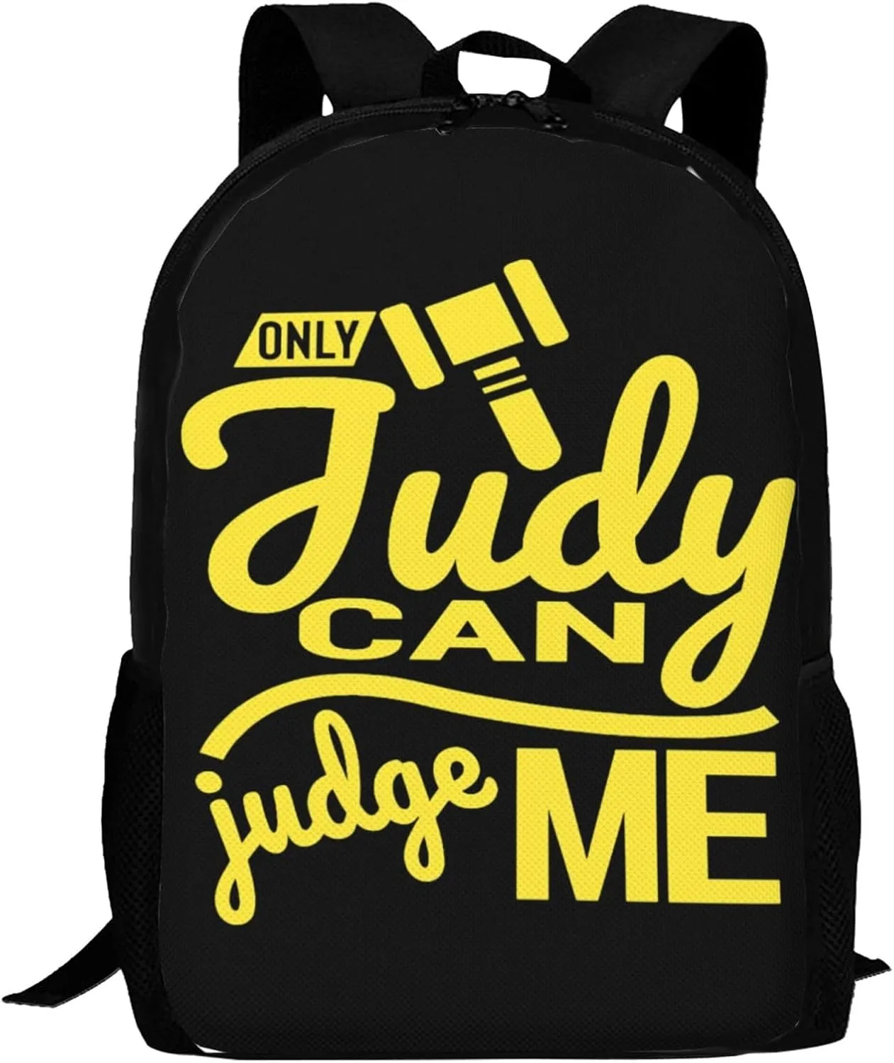 Only Judy Can Judge Me Backpack Lightweight Large Capacity Laptop Backpack Travel Backpacks for Unisex