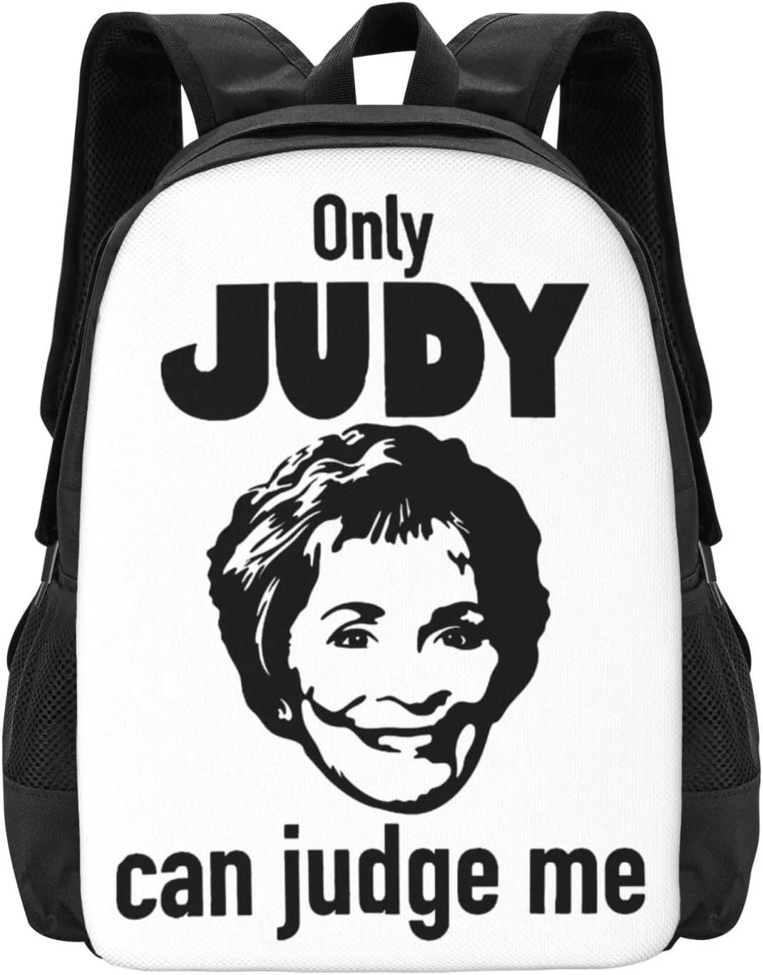 Only Judy Can Judge Me Backpack Lightweight Large Capacity Laptop Backpack Travel Backpacks for Unisex