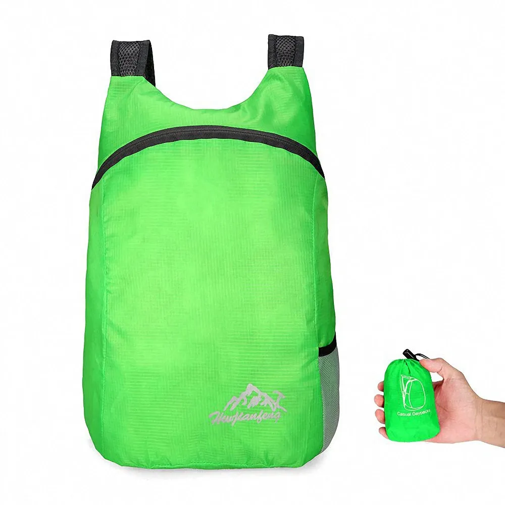 Outdoor Backpack 20L Lightweight Packable Foldable Ultralight Backpack Travel Daypack Bag Sports Daypack Men Women Shopping Bag