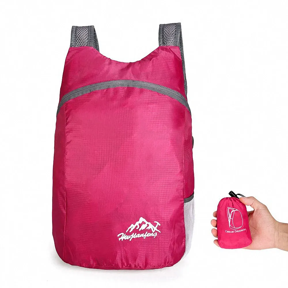 Outdoor Backpack 20L Lightweight Packable Foldable Ultralight Backpack Travel Daypack Bag Sports Daypack Men Women Shopping Bag