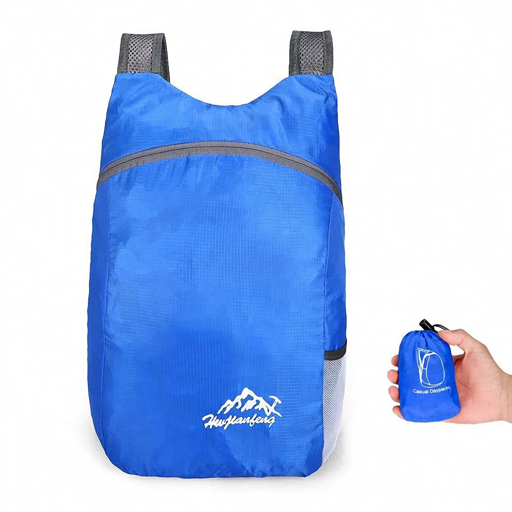 Outdoor Backpack 20L Lightweight Packable Foldable Ultralight Backpack Travel Daypack Bag Sports Daypack Men Women Shopping Bag