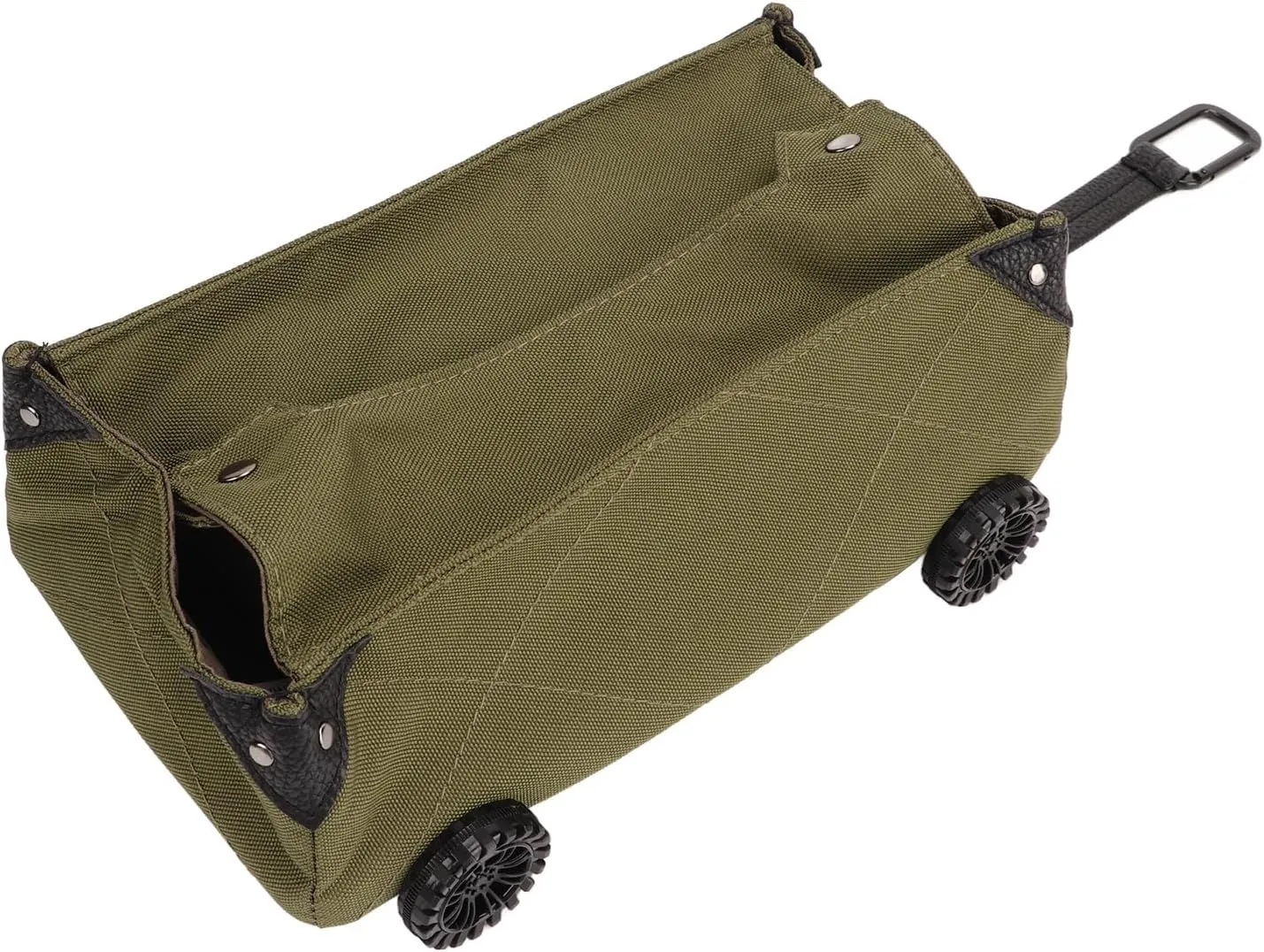 Outdoor Camping Storage Box, Truck Bed Storage Box Storage Bins with Wheels Wear Resistant Waterproof Large Capacity Cart Storage Box for Cars Home