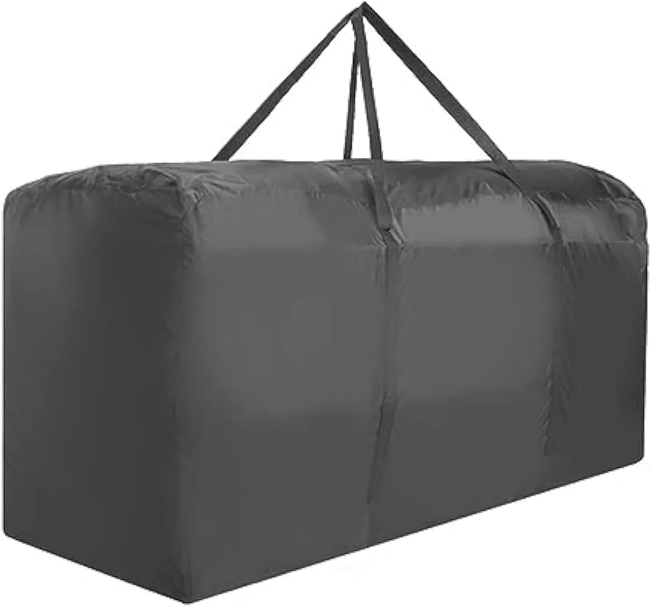 Outdoor Cushion Storage Bag,Extra Large Waterproof Patio Furniture Storage Bag with Zipper and Handle,Black Storage Tote for Patio Furniture Christmas Tree,68'' L x 20'' W x 30'' H