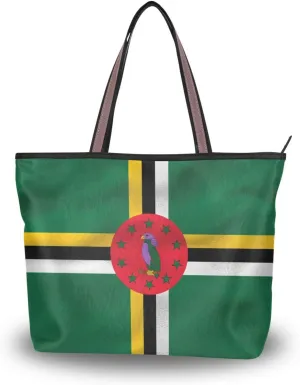Patriot Flag Handbag for Women Shoulder Bag Gym Tote Travel Shopping Satchel