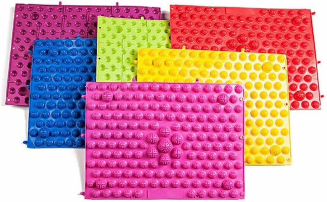 Pcs Foot Massager Mat Toe Pressure Pad Reflexology Tool Acupressure Mat for Home Office