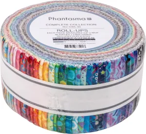 Phantasma Roll Up 40 2.5-inch Strips Jelly Roll Robert Kaufman Fabrics RU-1285-40