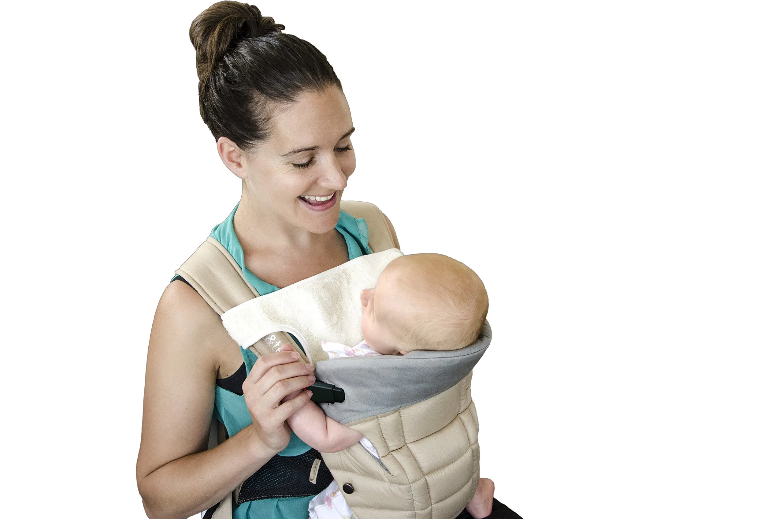phil&teds Carrier Bib Pack for Airlight and Emotion, Beige, 2 Pack
